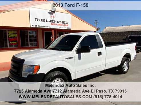 2013 Ford F-150 2WD Reg Cab 126 XL - cars & trucks - by dealer -... for sale in El Paso, TX