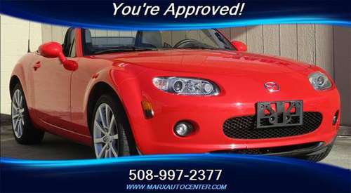 2006 Mazda Miata MX-5 Red Roadster 6 spd with under 16K... for sale in New Bedford, MA