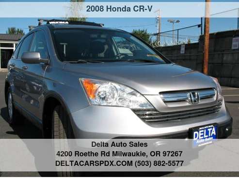 2008 Honda CR-V 4WD EX-L Navigation 1 Owner Service Record via... for sale in Milwaukie, OR