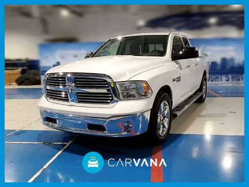 2017 Ram 1500 Quad Cab Big Horn Pickup 4D 6 1/3 ft pickup White for sale in Washington, District Of Columbia