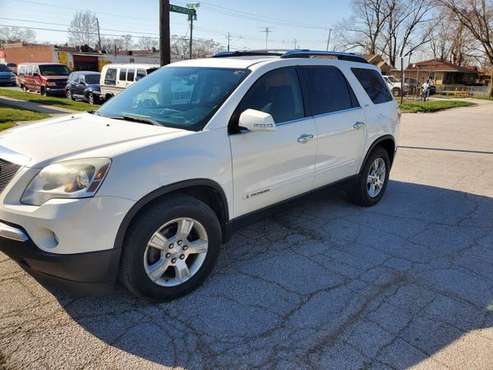 2009 Gmc Arcadia SUPER CLEAN 3rd row TV & DVD for sale in Gary, IL
