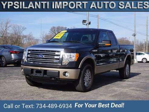 2013 Ford F150 Lariat pickup Brown - - by dealer for sale in Ypsilanti, MI