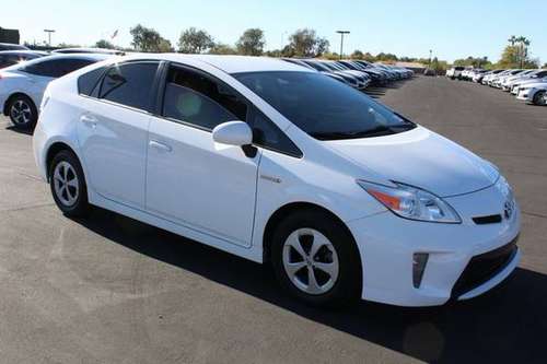 2014 Toyota Prius White Great Deal**AVAILABLE** - cars & trucks - by... for sale in Peoria, AZ