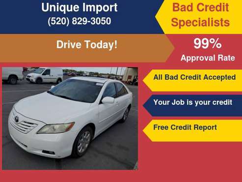 2007 Toyota Camry 4dr Sdn V6 Auto LE We finance any one with right... for sale in Tucson, AZ