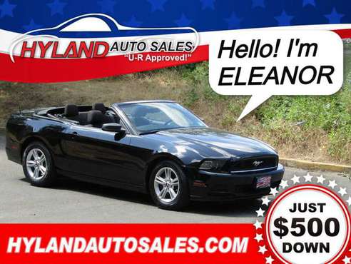 2013 FORD MUSTANG CONVERTIBLE * LOW MILES! @ HYLAND 👍 REDUCED NOW for sale in Springfield, OR