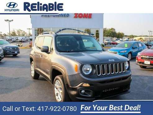 2017 Jeep Renegade Latitude suv Granite Crystal Metallic Clearcoat -... for sale in Springfield, MO