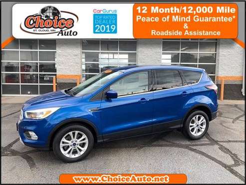 2017 Ford Escape SE $799 DOWN DELIVER'S ! - cars & trucks - by... for sale in ST Cloud, MN