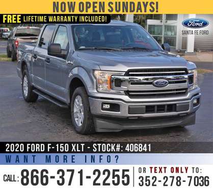 *** 2020 FORD F150 XLT *** SAVE Over $7,000 off MSRP! - cars &... for sale in Alachua, FL