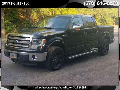 2013 Ford F-150 Lariat 4x2 4dr SuperCrew Styleside 5.5 ft. SB... for sale in Suwanee, GA