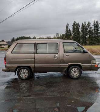 1986 Toyota Van Wagon LE 2wd Automatic - cars & trucks - by owner -... for sale in Olympia, WA