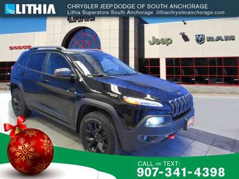 2018 Jeep Cherokee Trailhawk 4x4 - cars & trucks - by dealer -... for sale in Anchorage, AK