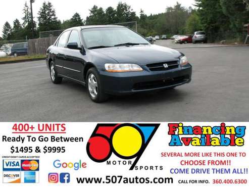 1999 Honda Accord Sdn 4dr Sdn EX Auto - cars & trucks - by dealer -... for sale in Roy, WA