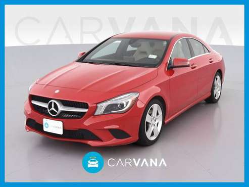 2015 Mercedes-Benz CLA-Class CLA 250 4MATIC Coupe 4D coupe Red for sale in Van Nuys, CA