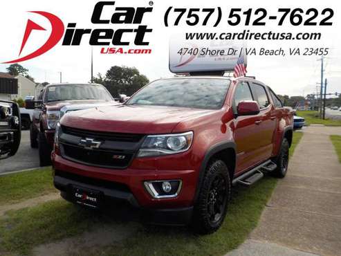 2016 Chevrolet Colorado Z71 CREW CAB 4X4, LEATHER, HEATED FRONT... for sale in Virginia Beach, VA