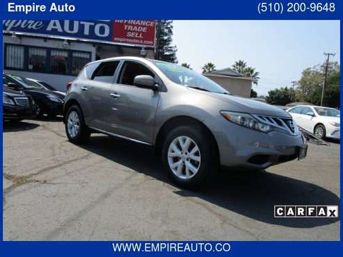 2012 Nissan Murano 2WD 4dr SL with 60/40 fold flat reclining rear... for sale in Hayward, CA