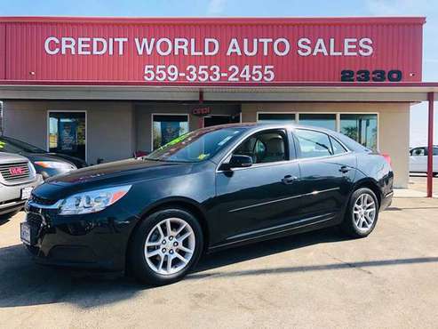 2015 Chevrolet Malibu LT*CREDIT WORLD AUTO SALES*EVERYONE'S APPROVED!! for sale in Fresno, CA