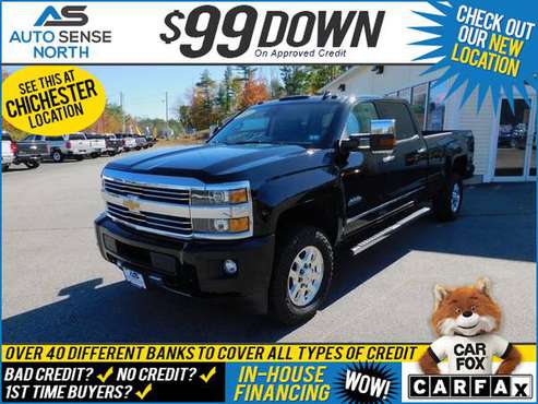 2015 Chevrolet Chevy Silverado 3500HD High Country - BAD CREDIT OK!... for sale in Chichester, NH