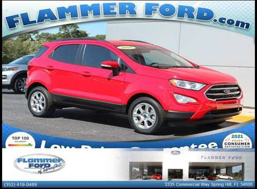2018 Ford EcoSport SE FWD - - by dealer - vehicle for sale in Spring Hill, FL