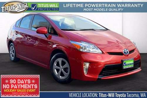 2014 Toyota Prius Electric Two Hatchback - cars & trucks - by dealer... for sale in Tacoma, WA