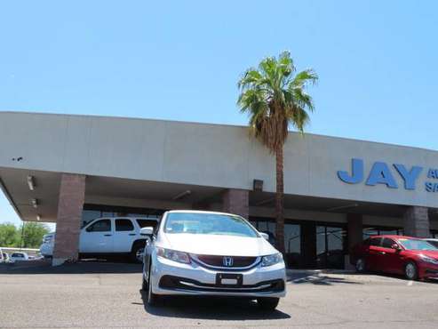 2015 Honda Civic Sedan 4dr CVT LX / LOW MILES / GREAT GAS SAVER!... for sale in Tucson, AZ