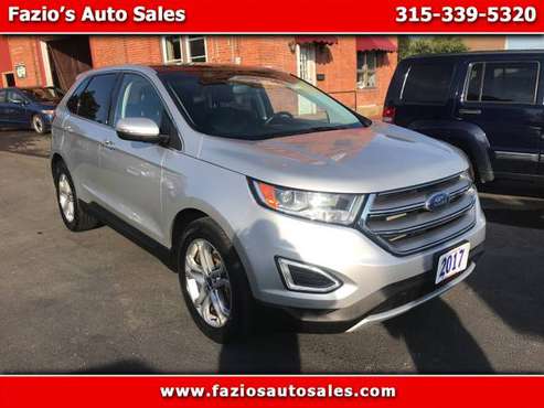 2017 Ford Edge 4dr Titanium AWD for sale in Rome, NY
