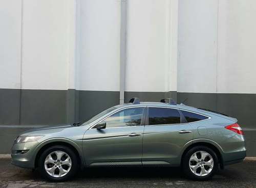 Opal Sage Green 2010 Honda Crosstour EX-L/AWD/98K/Records for sale in Raleigh, NC