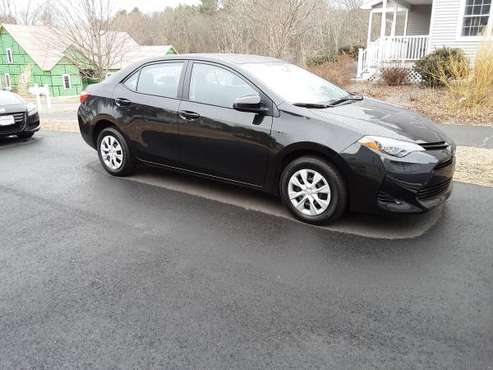 2017 toyota corolla 37,000 miles - cars & trucks - by owner -... for sale in Amherst, MA