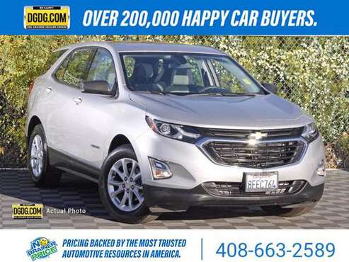 2018 Chevy Chevrolet Equinox LS suv Silver Ice Metallic - cars &... for sale in San Jose, CA