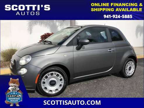 2012 FIAT 500 Pop AWESOME COLOR FIN TO DRIVE GREAT ON GAS PRICED for sale in Sarasota, FL