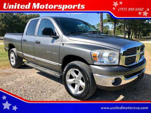__2007 DODGE RAM 1500 SLT__HEMI 4WD QUAD CAB__TOW PACKAGE__BED COVER__ for sale in Virginia Beach, VA