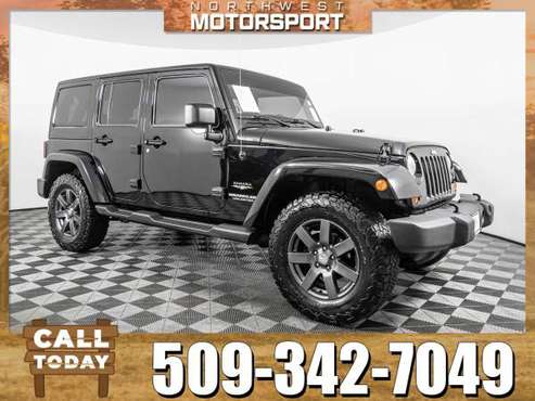 *WE BUY CARS* 2012 *Jeep Wrangler* Unlimited Sahara 4x4 for sale in Spokane Valley, WA