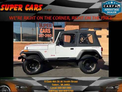 1989 Jeep Wrangler Islander Soft Top - cars & trucks - by dealer -... for sale in Salem, VA