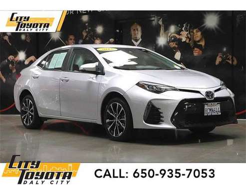 2018 Toyota Corolla SE - sedan - - by dealer - vehicle for sale in Daly City, CA