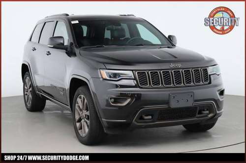 2016 JEEP Grand Cherokee Limited 75th Anniversary 4X4 Crossover SUV for sale in Amityville, NY