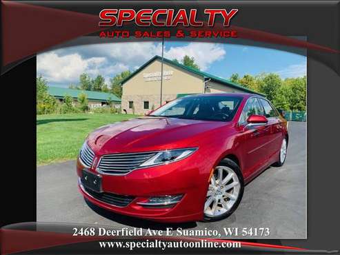 2014 Lincoln MKZ! Htd & Cooled Leather! Nav! Bckup Cam! Moon! 37k Mi! for sale in Suamico, WI
