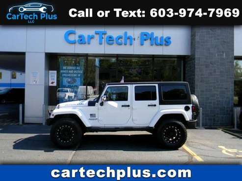 2012 Jeep Wrangler UNLIMITED SAHARA 4WD 3.6L V6 LIFTED WITH HARDTOP... for sale in Plaistow, NH