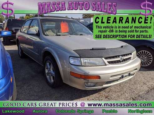 1999 Nissan Maxima GLE - cars & trucks - by dealer - vehicle... for sale in Lakewood, CO