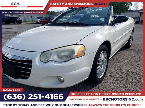 2004 Chrysler Sebring Touring 2dr 2 dr 2-dr Convertible PRICED TO for sale in Fenton, MO