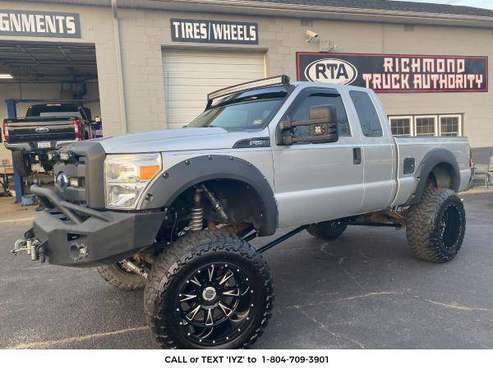 2013 *FORD F-250 SD* Pickup XLT SUPERCAB 4WD (SILVER) - cars &... for sale in Richmond , VA