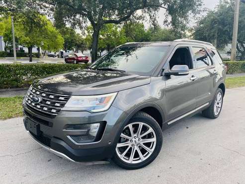 2016 FORD EXPLORER LIMITED - - by dealer - vehicle for sale in Hollywood, FL