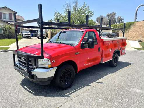 2002 Ford F-350 V8 gas utility bed for sale in Arcadia, CA