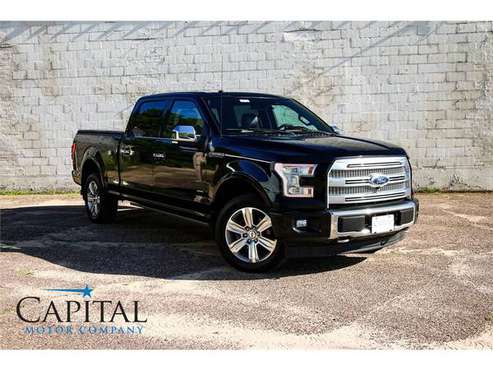 2017 F-150 Platinum 4x4 Ecoboost w/Nav, 360 Camera, Panoramic Roof!! for sale in Eau Claire, MN