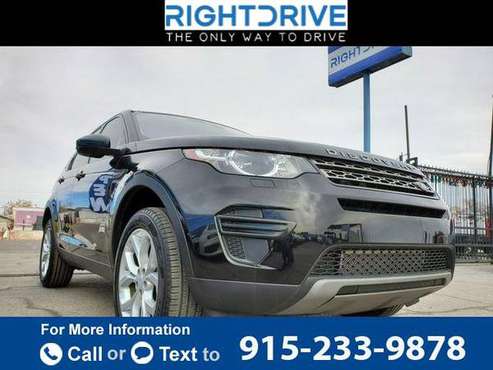 2017 Land Rover Discovery Sport SE Sport Utility 4D suv BLACK - cars for sale in El Paso, TX
