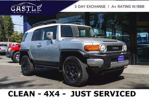 2007 Toyota FJ Cruiser 4x4 4WD Base SUV - - by dealer for sale in Lynnwood, OR