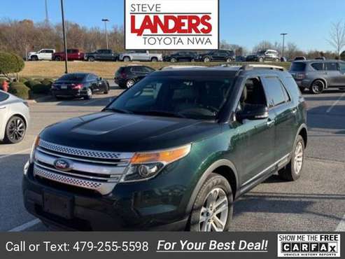 2013 Ford Explorer XLT suv Green - cars & trucks - by dealer -... for sale in ROGERS, AR