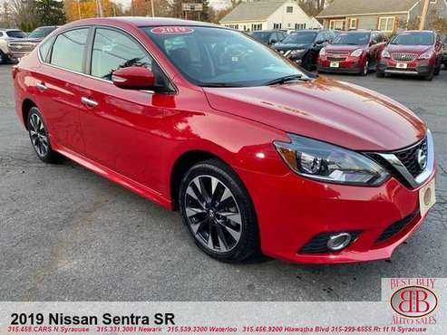 2019 NISSAN SENTRA SR! TOUCH SCREEN WITH BACK UP CAM! PUSH TO START!... for sale in N SYRACUSE, NY