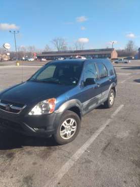2003 Honda CR-V 4x4 - cars & trucks - by owner - vehicle automotive... for sale in Indianapolis, IN