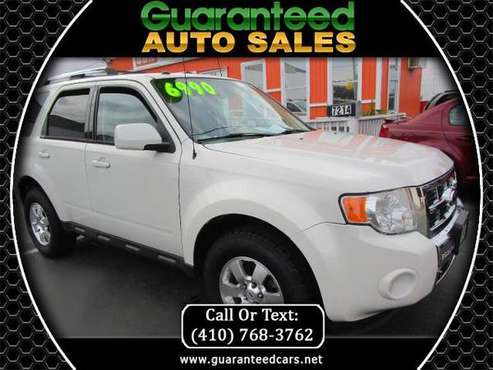 2012 Ford Escape FWD 4dr Limited - cars & trucks - by dealer -... for sale in Glen Burnie, MD