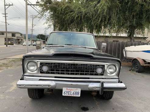 1977 Jeep Wagoneer 4X4 *MINIMAL RUST - cars & trucks - by owner -... for sale in Monterey, CA