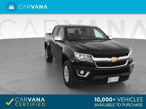 2015 Chevy Chevrolet Colorado Crew Cab LT Pickup 4D 5 ft pickup BLACK for sale in Knoxville, TN